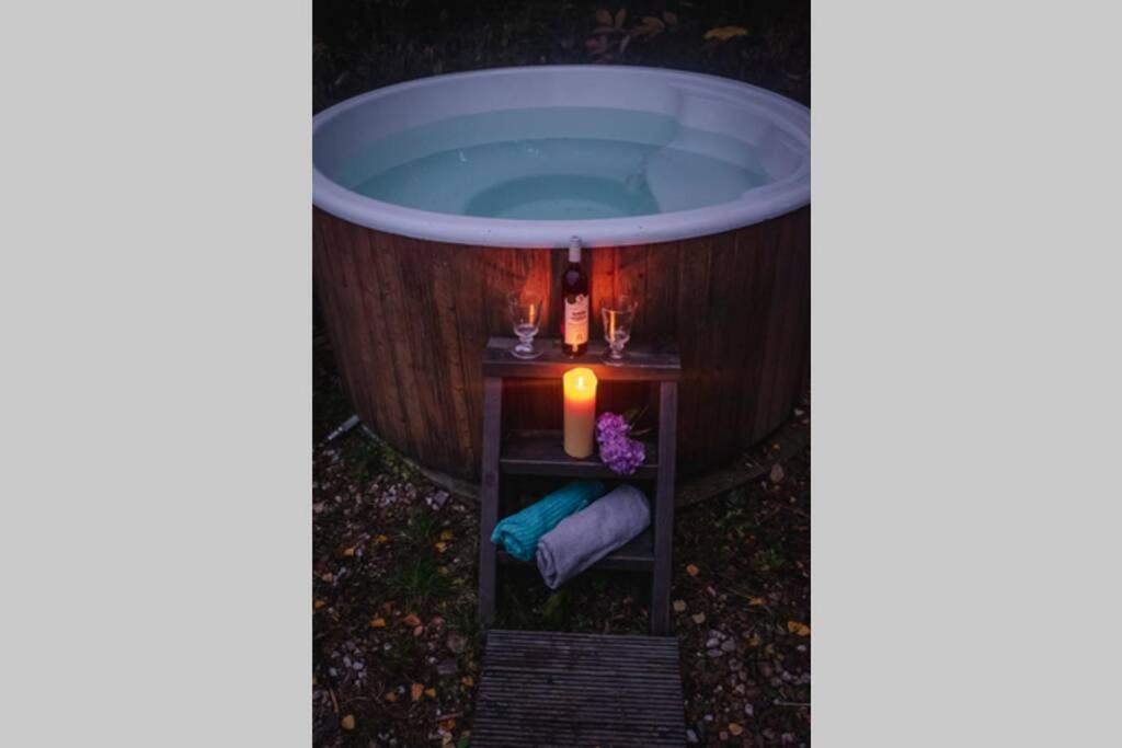 Enjoy Cozy Tree House Hills Forest Gardens Beautiful Views Sauna Hotbath Jablonné v Podještědí Exterior foto